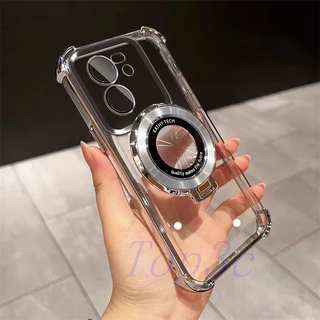 เคส Xiaomi 13T Pro / Xiaomi13 Pro สไตล์วงเล็บถุงลมนิรภัยป้องกันการตกเคสโทรศัพท์โปร่งใส CDSJ
