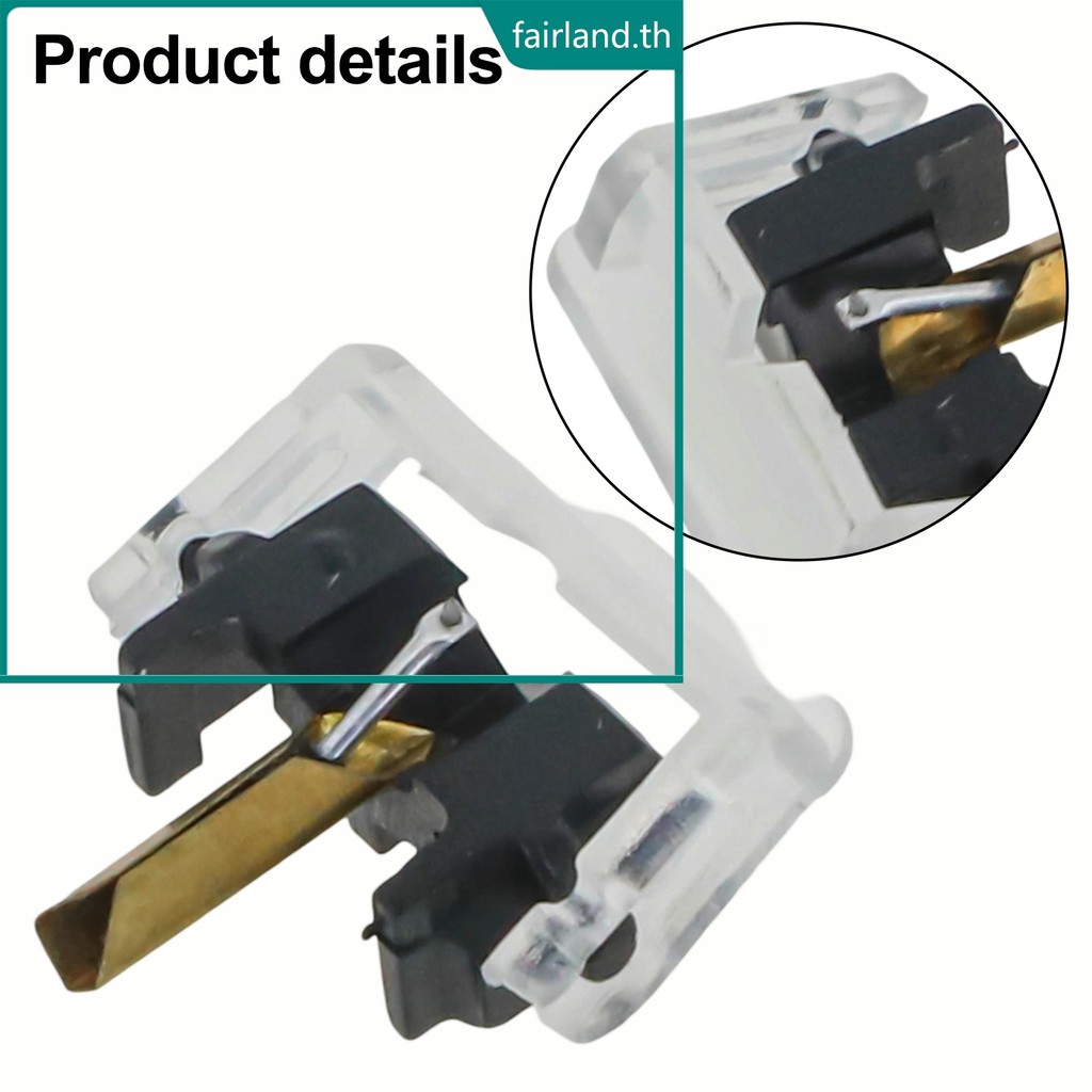 [FAIRLAND-TH] Record Player Needle Replacement Turntable Stylus สําหรับ Shure M44G M44-7 M55E