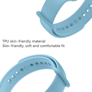 สายซิลิโคน for Xiaomi Mi Band 8 Active ฟิล์มป้องกันหน้าจอยางนุ่มกันชนสายรัดข้อมือ for Smartwatch Redmi Band 2