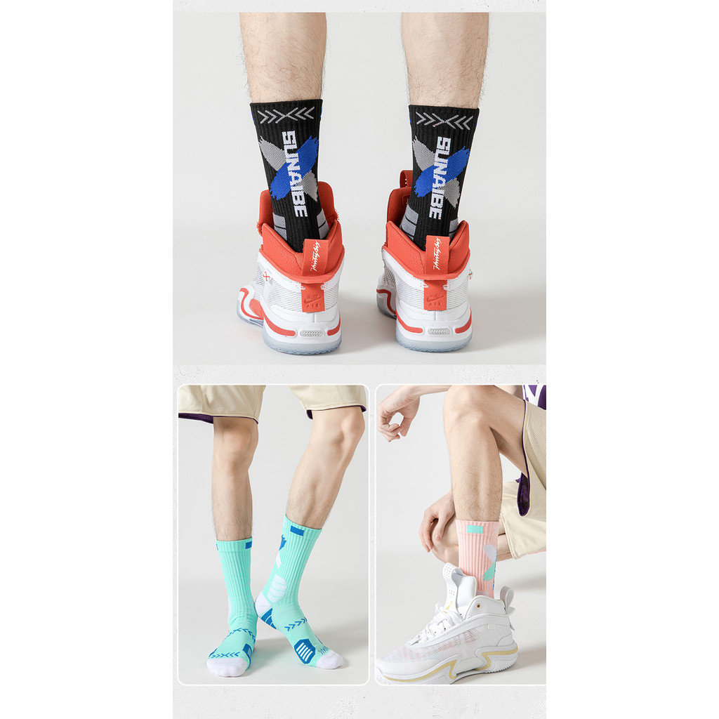 Sports Socks Men's Mid-Calf Length Socks Combat รูปที่ 3