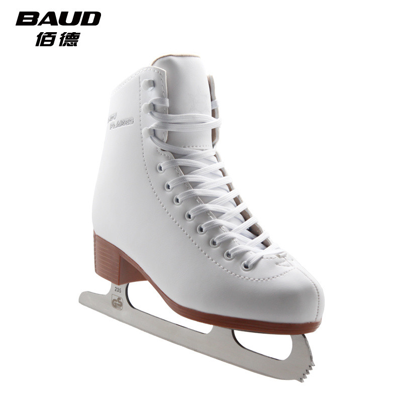 รองเท้าสเก็ตลีลา BAUD Edelweiss SNOW FLAKES รองเท้าสเก็ตน้ำแข็งสำหรับเด็กและผู้ใหญ่ C1YC