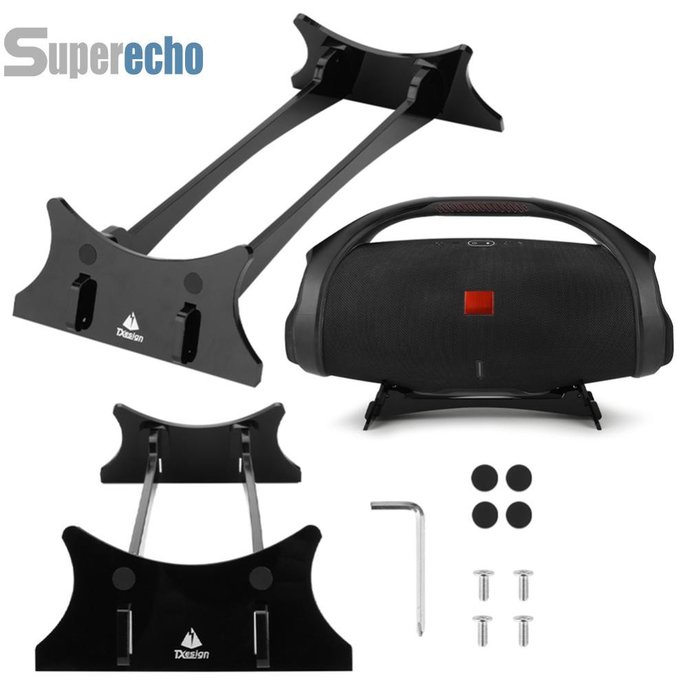 ลําโพงฐานยึดฐานยึดลําโพงขาตั้งเดสก์ท็อปสําหรับ  Boombox 3/Boombox 2/Boombox 1 ขาตั้งโต๊ะอะคริลิคที่วางโต๊ะ [superecho.th]