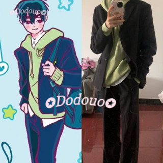 Alien STAGE tillivan cos เสื้อสเวตเตอร์มีฮู้ดสีเขียว เสื้อผ้…