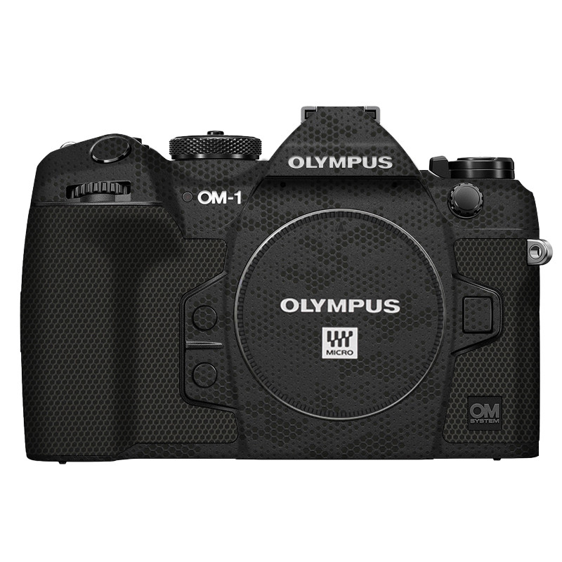 Mebentang เหมาะสําหรับ Olympus OM-1 Body ฟิล์มป้องกันคาร์บอนไฟเบอร์ OM1 สติกเกอร์หนัง Frosted 3M