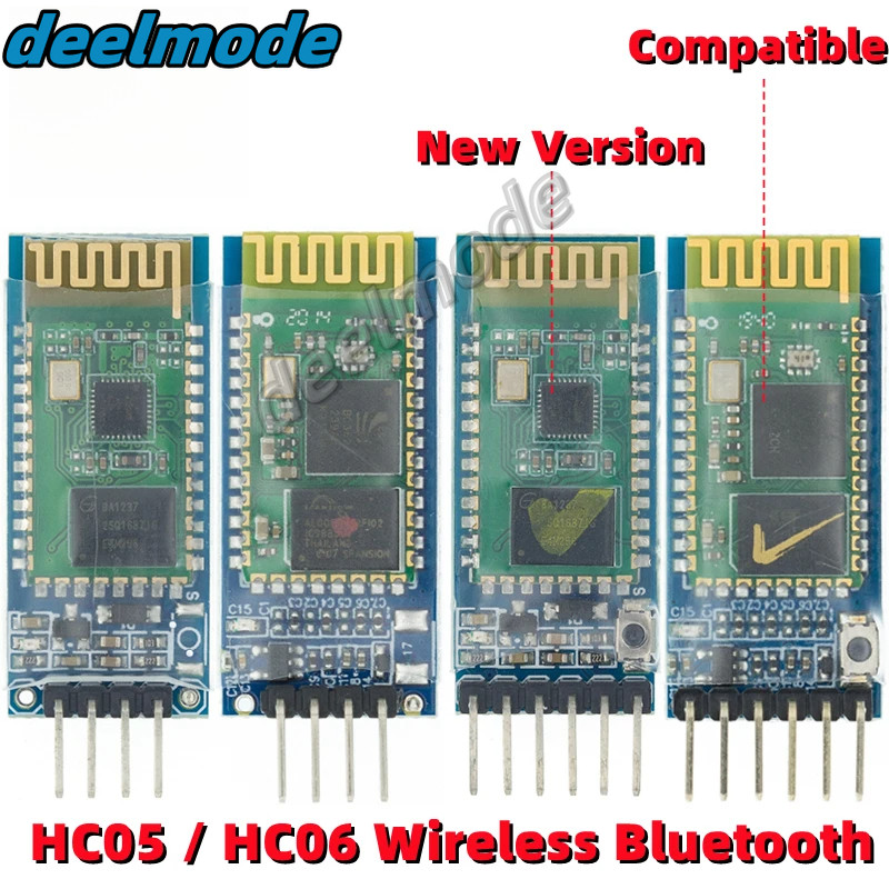 Hc-05 Hc 05 Hc-06 Hc 06 Rf โมดูลรับส่งสัญญาณบลูทูธไร้สาย Rs232 / Ttl To Uart อะแดปเตอร์แปลง