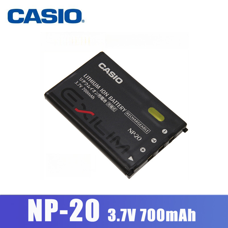 แบตเตอรี่กล้อง Casio NP-20 EX-S600 S500 S770 Z60 Z65 Z75 Z70 (ไม่มีกล่อง)