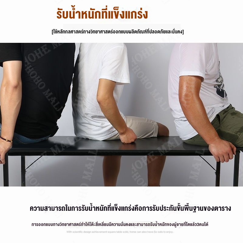 โต๊ะทำงาน ขาเหล็กหนา 120/100/80CM โต๊ะคอม 2ชั้น Computer Desk การออกแบบที่เรียบง่าย ประหยัดพื้นที่ - รูปที่ 6