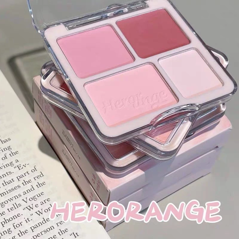 shiny.girl บลัชออน 4 สีเนื้อแมตต์ เม็ดสีชัด ติดทน thumbnail 7