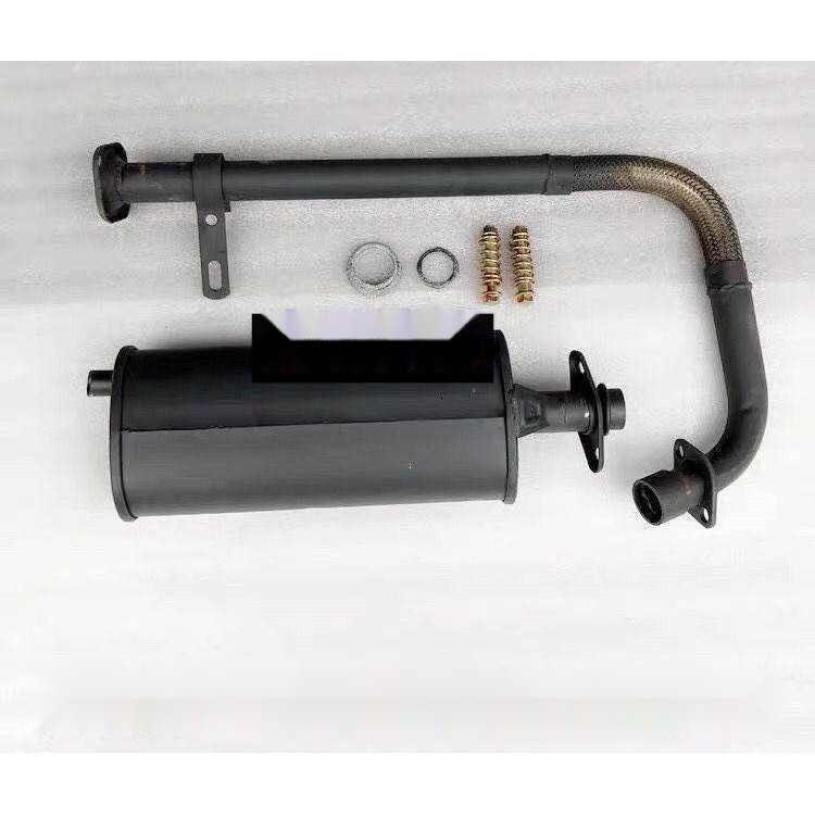 ท่อไอเสียรถจักรยานยนต์สามล้อ Fukuda Zongshen Loncin แบบ 110-300 แบบปรับปรุง เงียบ สากล