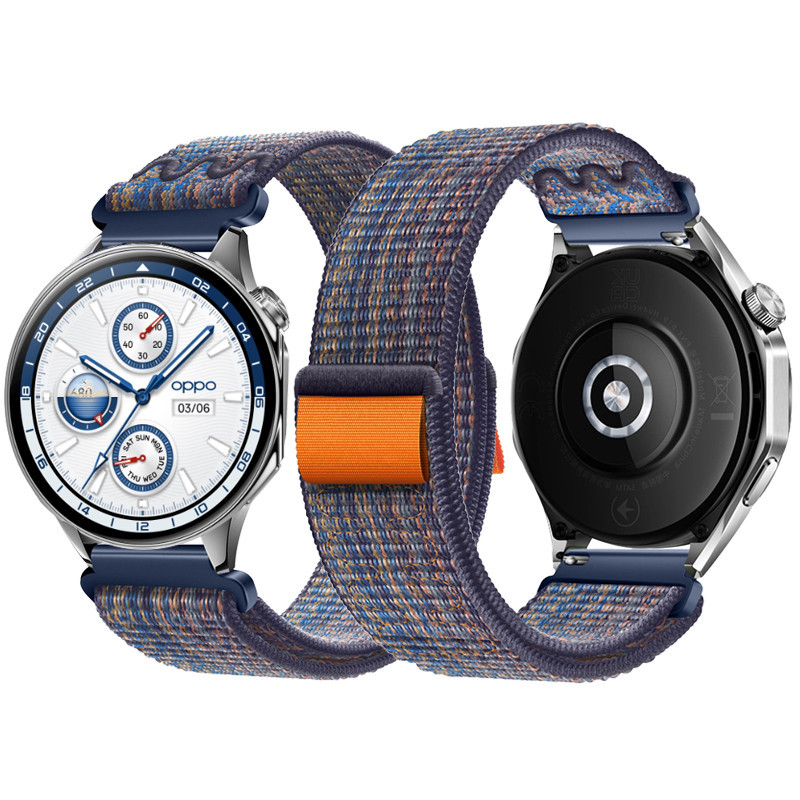 สายนาฬิกาข้อมือไนล่อน สําหรับ OPPO Watch X Band Wristband Bracelet for OPPO Watch X 22 มม. 20 มม.