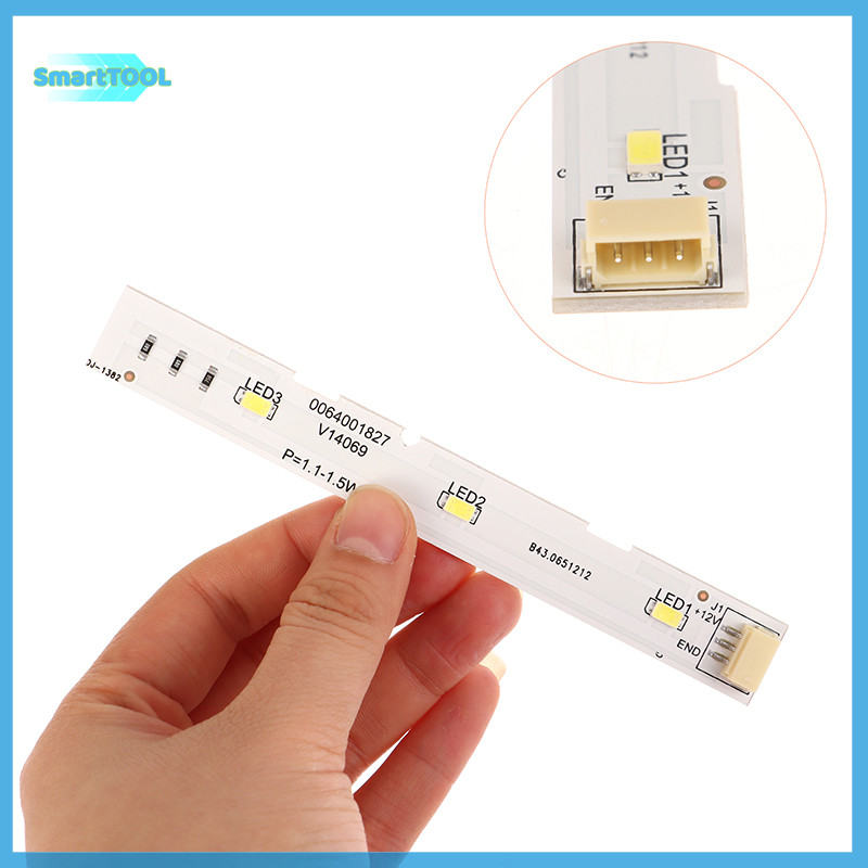 UTZN> DC12V 1.5W แถบไฟ LED สําหรับ BCD-575WDBI ตู้แช่แข็งตู้เย็น RoHS 0064001827 ตู้เย็น DIY อุปกรณ์เสริมใหม่