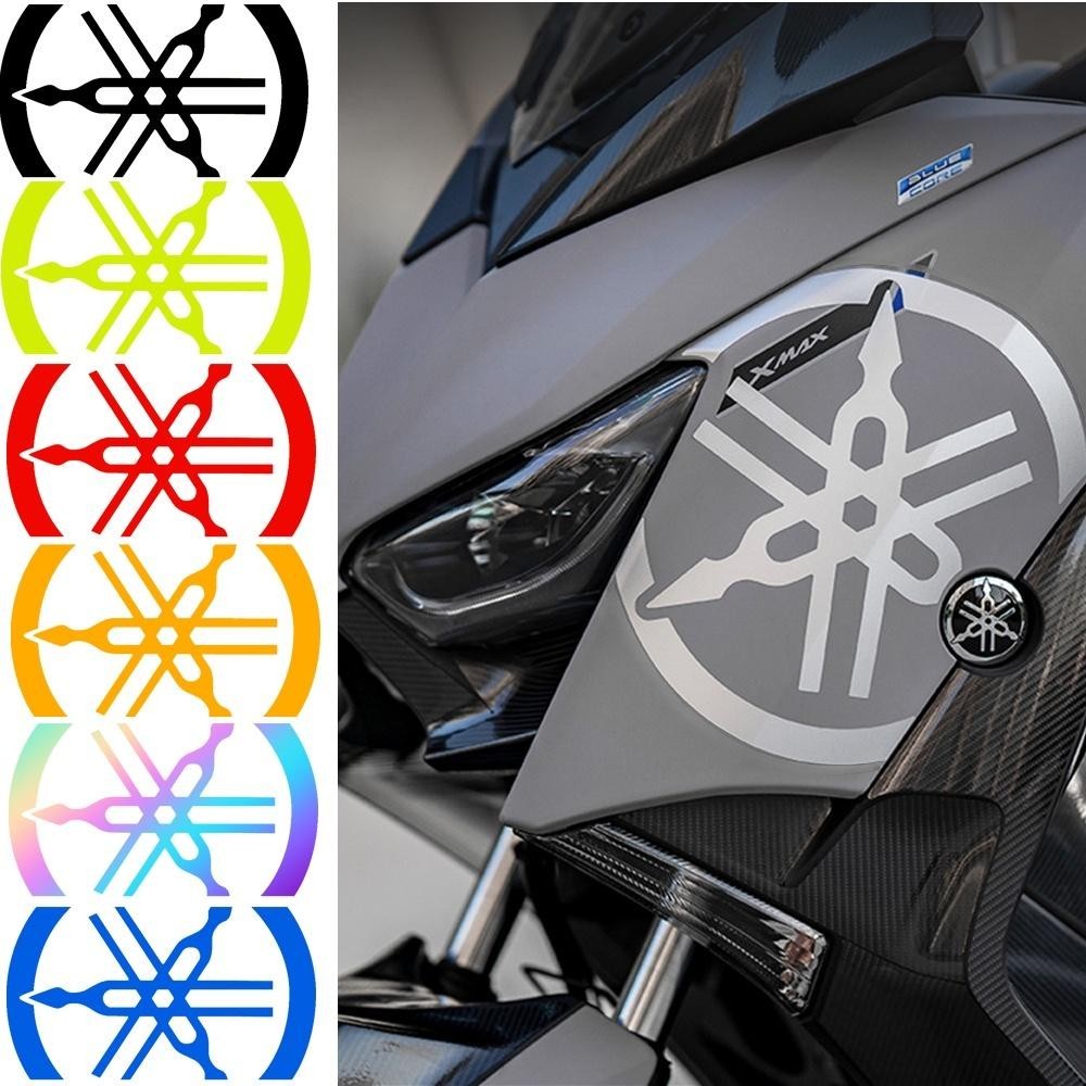 สติกเกอร์สะท้อนแสง ลายโลโก้สัญลักษณ์ Yamaha Mio Sporty Aerox Nmax TFX150 SZ Mio Sporty Tfx 150 2 ชิ้