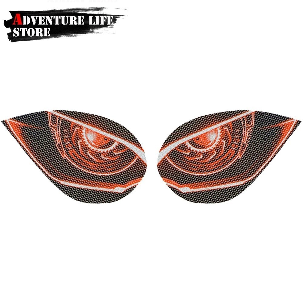 AD For Kawasaki Ninja ZX6R ZX-6R ZX 6R 2007 2008 Motorcycle Headlight Stickers Guard Head light prot