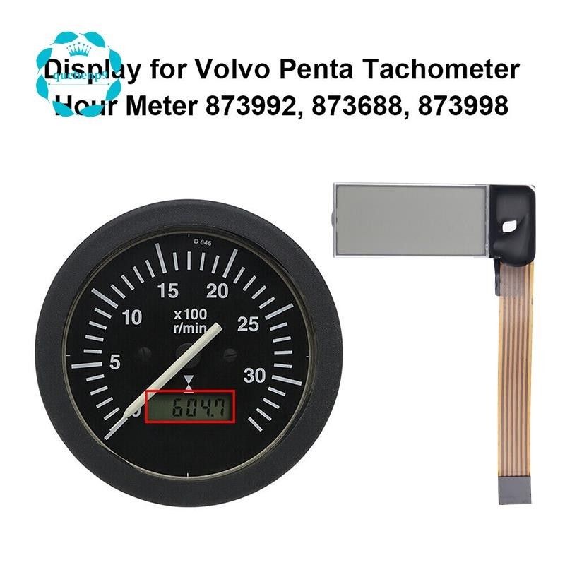 [quehenp9] เครื่องวัดความเร็วรอบชั่วโมง สําหรับ Volvo Penta 873992, 873686, 873688, 873998
