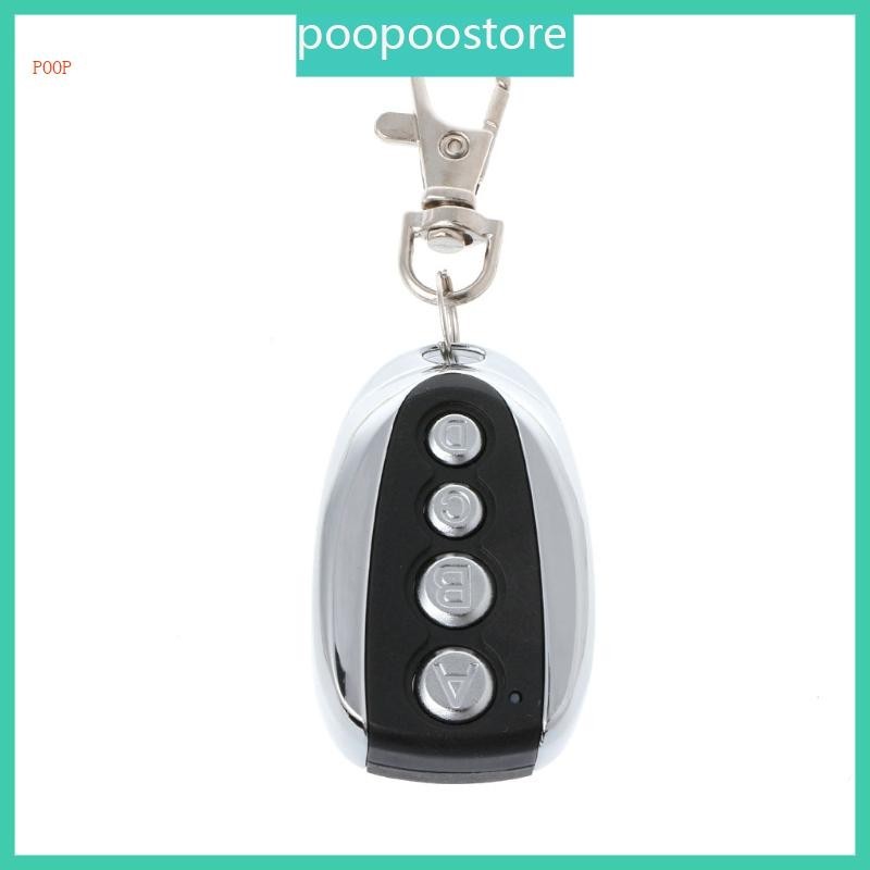 Poop รีโมตประตูโรงรถ 433Mhz สําหรับกุญแจ 433 Mhz