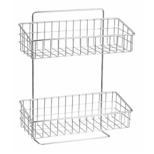 LOCAL789 HOY  ตะแกรงอเนกประสงค์2ชั้น รุ่น HWHOY-H102N สีสเตนเลสเงา ร้านอยู่ในไทย