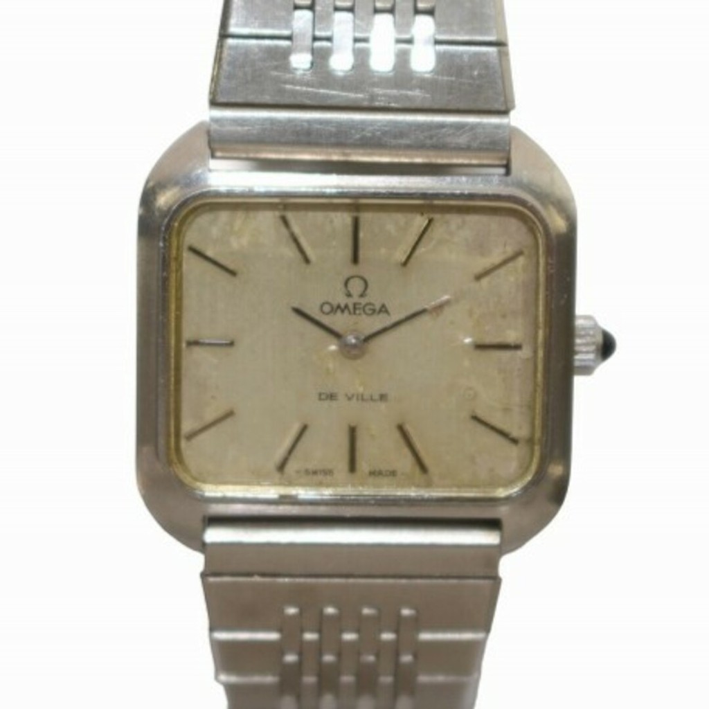 Omega Devil Vintage Antique Watch Handwound Silver Color Direct from Japan Secondhand