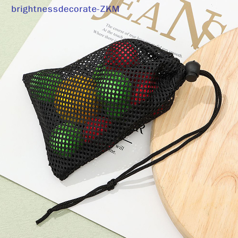 [Brightdecorate] ถุงตาข่ายหูรูด อเนกประสงค์ ทนทาน สีดํา สีขาว สําหรับซักผ้า เดินทาง กิจกรรมกลางแจ้ง [TH]