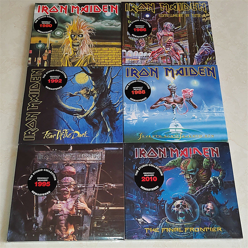 ชุดอัลบั้ม Iron Maiden Original 6Album [Sealed]