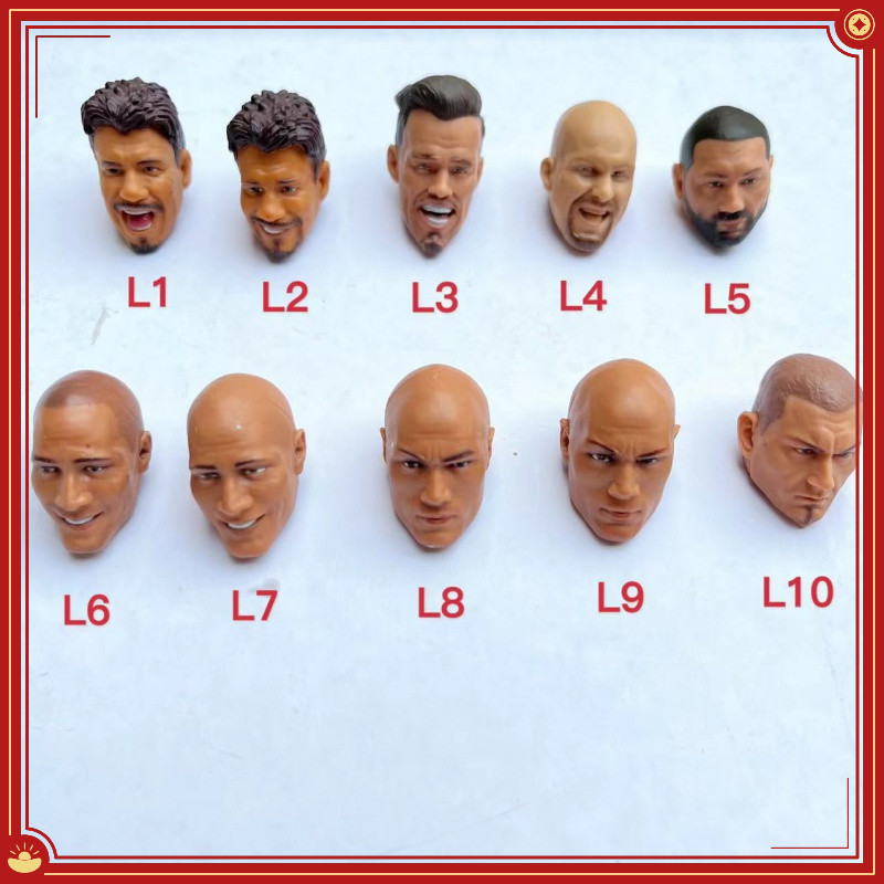 หัวตุ๊กตาแกะสลัก ขนาด 6-7 นิ้ว อุปกรณ์เสริม สําหรับนักมวยปล้ํา