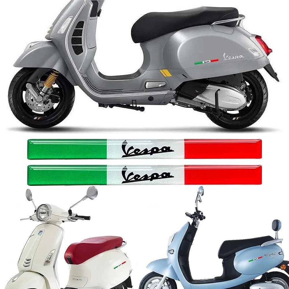 3d รถจักรยานยนต์ Decal สติกเกอร์ Vespa Piaggio เรซิ่นเจลสติกเกอร์ตกแต่งอุปกรณ์เสริมรถจักรยานยนต์