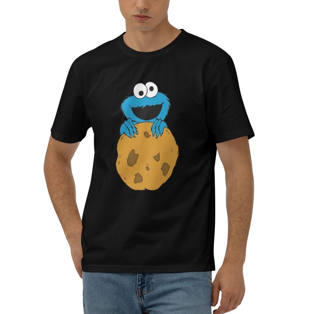 เสื ้ อยืดยอดนิยม Cookie Monster Super Cotton