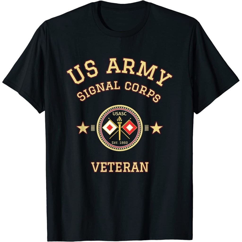 Us Army Veteran Signal Officer Military Army Engineer Gift T-Shirt