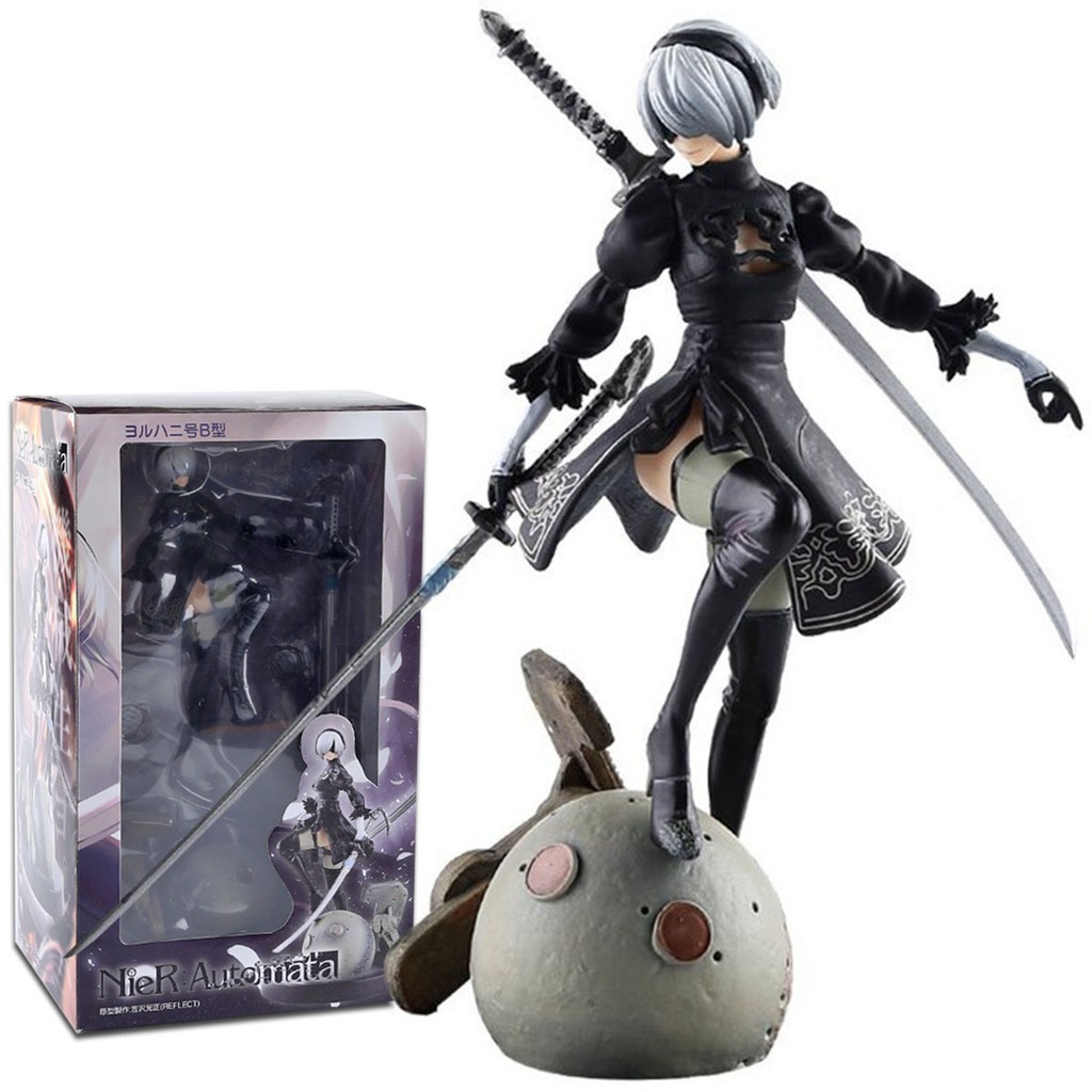 พร้อมส่ง Figure ฟิกเกอร์ Model โมเดล จากเกม Game NieR Automata 2B YoRHa  Type B Regular Edition