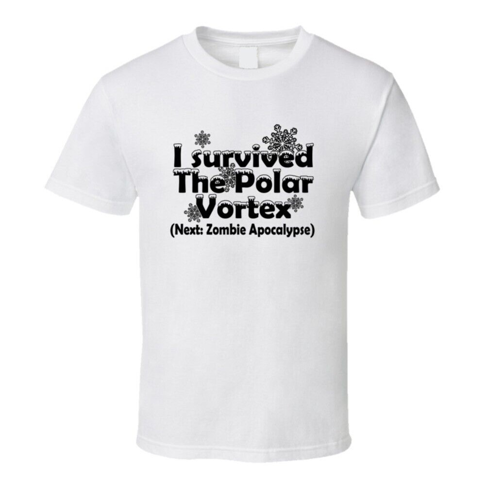 ตลกฉันอยู่รอดเสื้อ Polar Vortex พูดว่า, Zombie Apocalypse Snow Flake