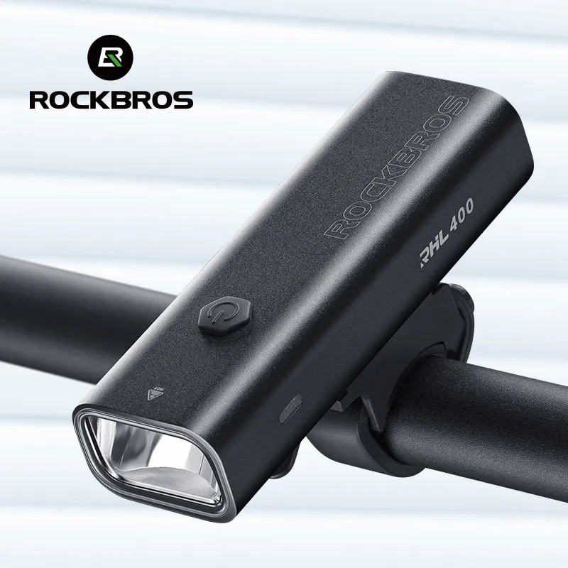 ROCKBROS Bike Front Lamp Light USB Rechargeable LED Light Headlight For Brompton JAVA Folding Bicycl