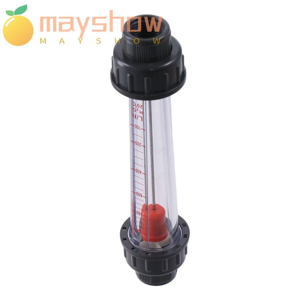 Mayshow Rotameters, 100-1000L/H หลอดพลาสติก Peak Flow Meter, คุณภาพสูง LZS-15D Liquid Water Flow Meter