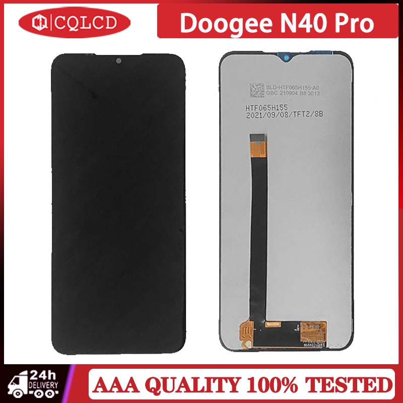 สําหรับ Doogee N40 Pro จอแสดงผล LCD และหน ้ าจอสัมผัส Digitizer Assembly ซ ่ อม LCD Part 6.52 นิ ้ วสําหรับ Doogee N40Pro LCD