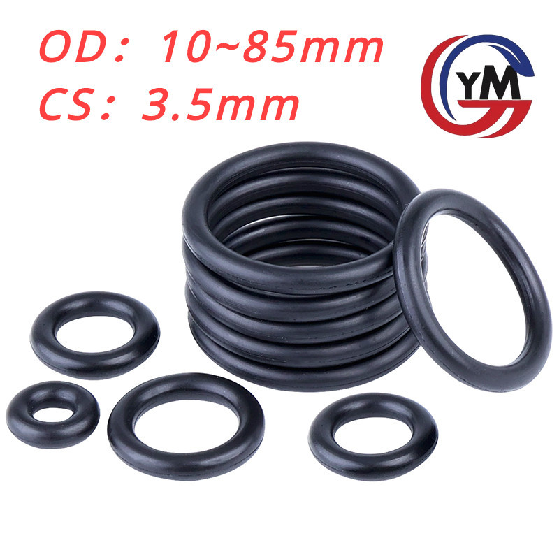 【 Ymh1】โอริง ORing O-ring ยางโอริง NBR เลือกขนาดได้ (OD10 ~85mm *CS3.5mm )