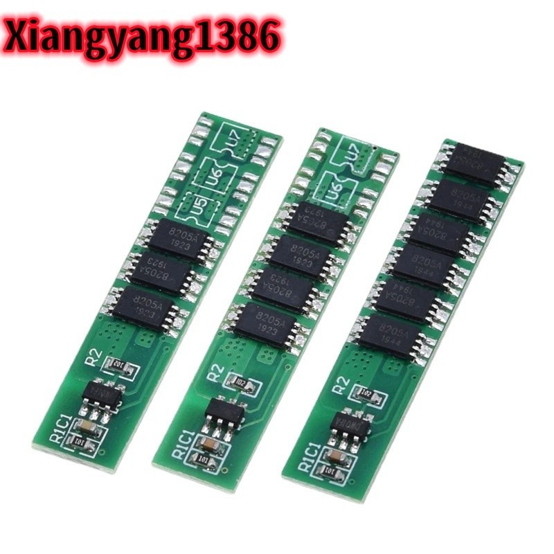 1s 15A 3.7V Li-ion 3MOS 4MOS 6MOS BMS PCM แบตเตอรี่ป้องกัน 6A 7.5A 12A สําหรับ 18650 แบตเตอรี่ลิเธีย