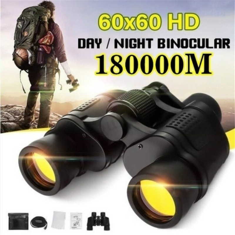 กล ้ องส ่ องทางไกล 16000M ระยะทางยาวพิเศษพลังงานสูงกันน ้ ํา Night Vision HD กล ้ องโทรทรรศน ์ ซูมส