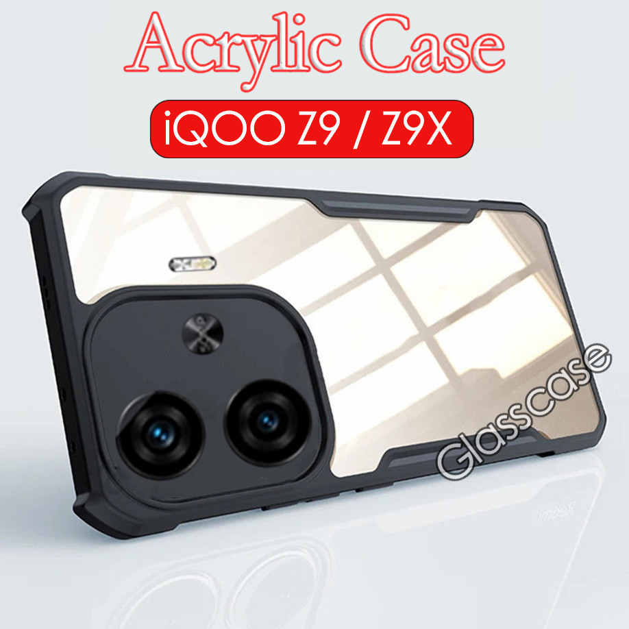 Iqoo Z9 สําหรับ Vivo iQOO Z9 X Turbo Z9X Z9Turbo iQOOZ9 iQOOZ9X V2361A V2353A V2352A อะคริลิคล้างเคส