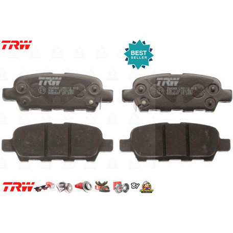 TRW ATEC ผ้าเบรคหลัง Nissan Teana J32 ปี 2009-2013 TRW ATEC GDB 7822 AT เทียนน่า เทียนนา