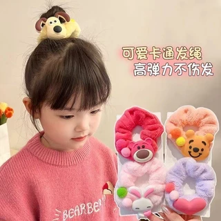 ยางรัดผมเด็ก ลายการ์ตูน น่ารัก สําหรับเด็กผู้หญิง เครื่องประดับ พร้อมส่ง