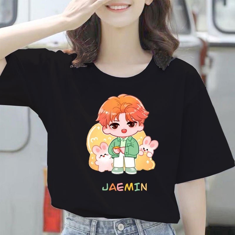 【hot t-shirts】❤Nct Dream 127 Cute Women's T-Shirt Jumbo Oversize Short Sleeve2024