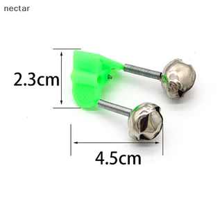 TAR 10 ชิ้นตกปลากัด Al เบ็ดตกปลา Stalk Bells Clamp Tip เบ็ดตกปลา Rod N