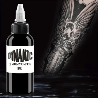 [จัดส่งจากกรุงเทพฯ]DYNAMIC INK ของแท้ หมึกสัก แบบไดนามิก สีดํา TBK 1Oz 2Oz 3Oz เหมาะสำหรับเครื่องสัก