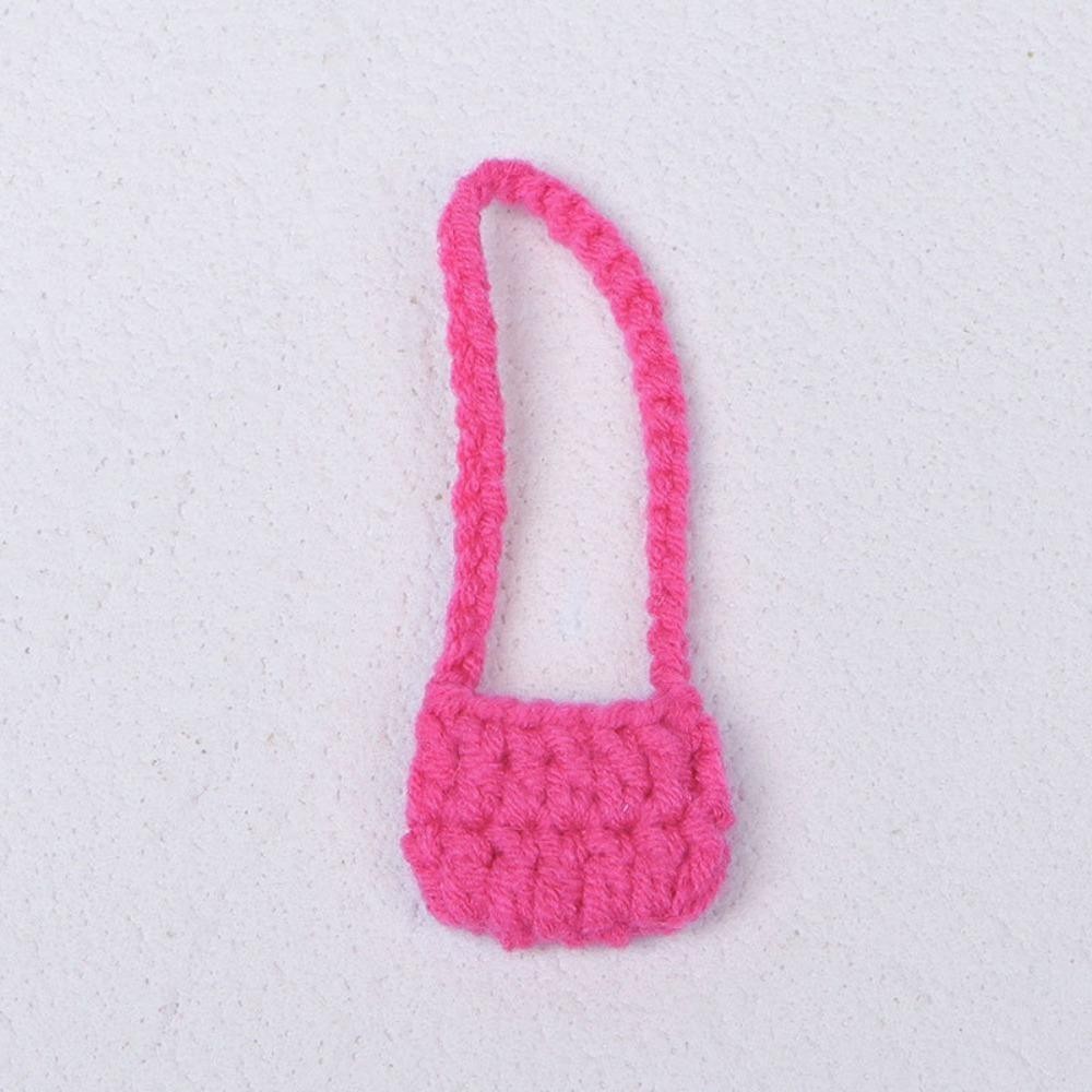 Solighter Labubu Bag, Hand-made เปลี่ยน Labubu Crossbody Bag, Mini เสื้อผ้าจับคู่หลายสไตล์ DIY ตุ๊กตาเสื้อผ้าชุดของเล่นเด็ก