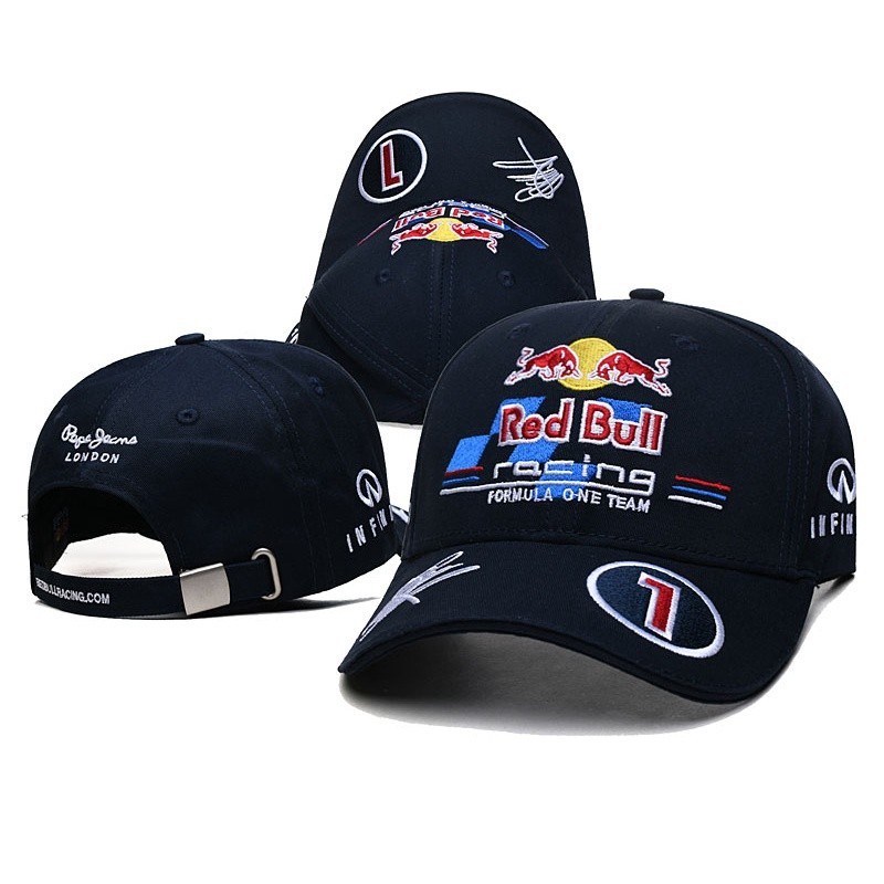 หมวกทีมกระทิงแดงแบบปรับได ้ F1 สําหรับหมวกเบสบอลชายและหญิง