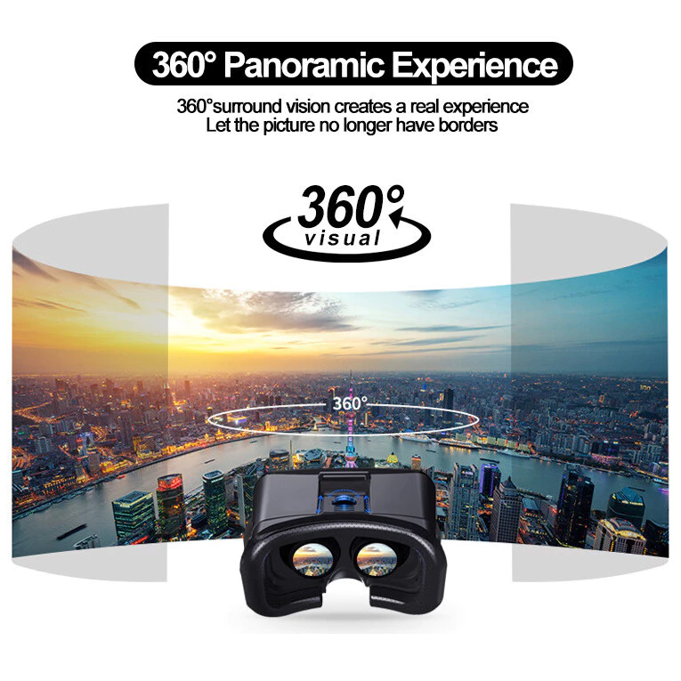 แว่นตา VR 3D แว่นตาเสมือนจริง VRPARK J20 สำหรับ iOS Android เกมสมาร์ทโฟน thumbnail 5