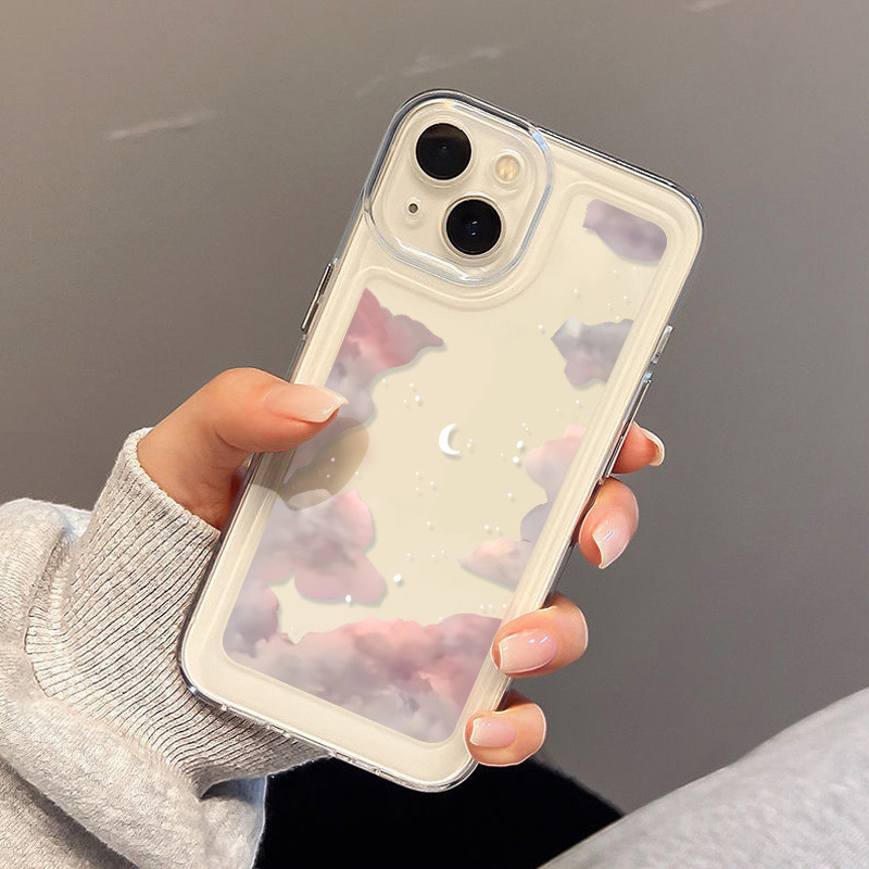 Space Case for Samsung A07 A17 A06 A16 A55 S25 A54 A15 A05 A05S A34 A24 A22 A23 A14 A35 A53 A12 A32 Clear กันกระแทก - รูปที่ 5