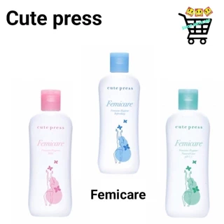 น้ำยาอนามัย Cute Press Femicare Feminine Hygiene Mild ขนาด 100 ml ผลิตภัณฑ์ ทำความสะอาดจุดซ่อนเร้น