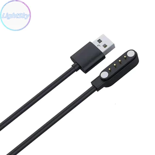Lightsky Universal Smart Watch Charger สายชาร ์ จแม ่ เหล ็ ก 2/4 Pin USB Charger TH