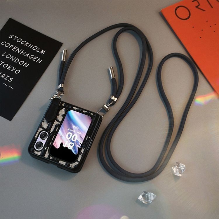 เหมาะสําหรับ oopo N3 Flip เคสโทรศัพท์กล่องเด็กหน้าจอพับป้องกันกรณี Lanyard Street สวมใส่ Influencer 