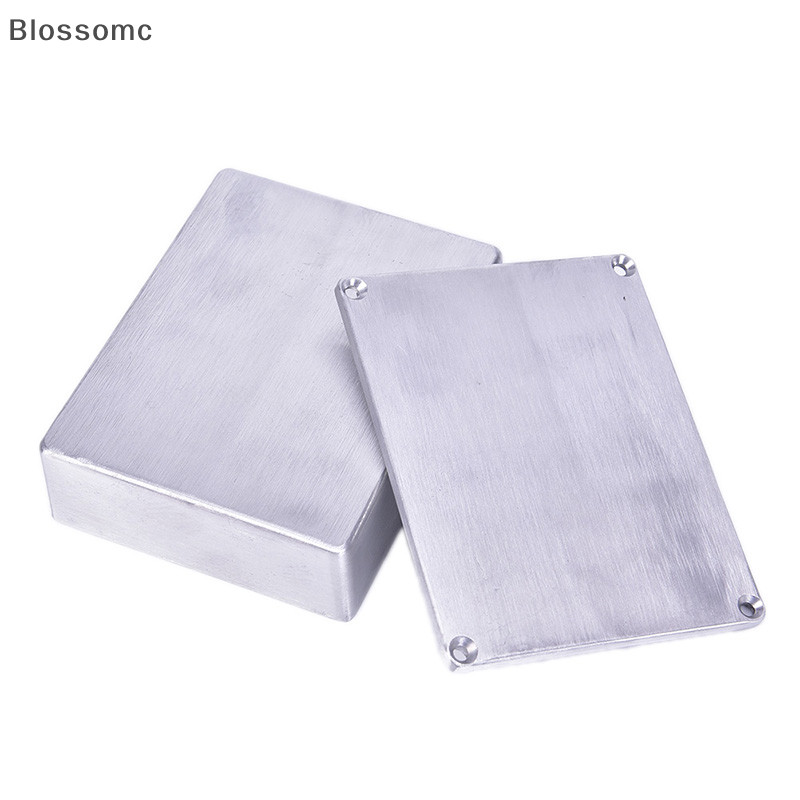 Blossomc 1590BB เคสอลูมิเนียม Stomp Box Effects Pedal Enclosure กีตาร ์ Effects Pedal ใหม ่