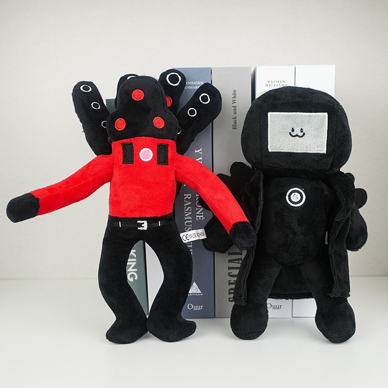 ตลก Titan ลําโพง Man Series Skibidi ห้องน้ําและ Monitor Man ตุ๊กตาของเล่นตุ๊กตาการ์ตูนเด็กของขวัญ Plush